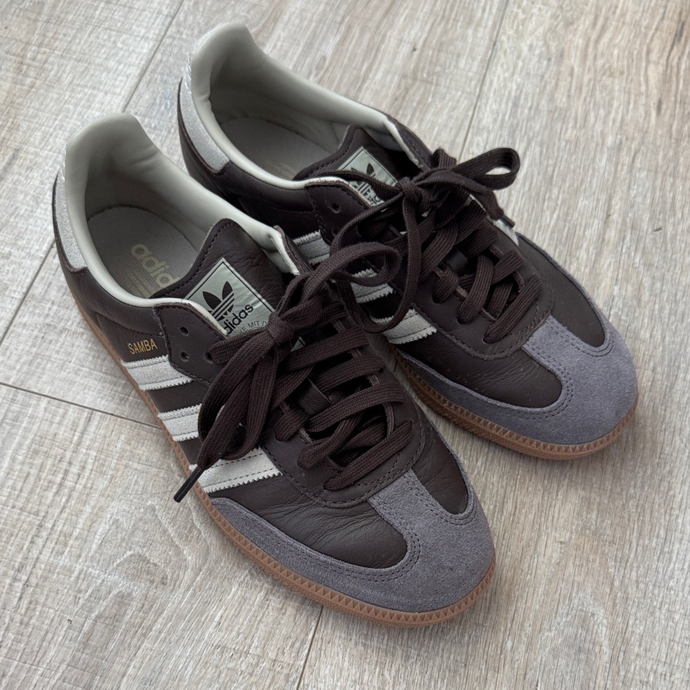 adidas Samba Sneakers in Brown